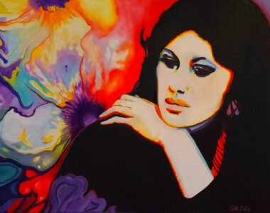 Dziewczyna z tamtych lat - V - 90x70 - 2023